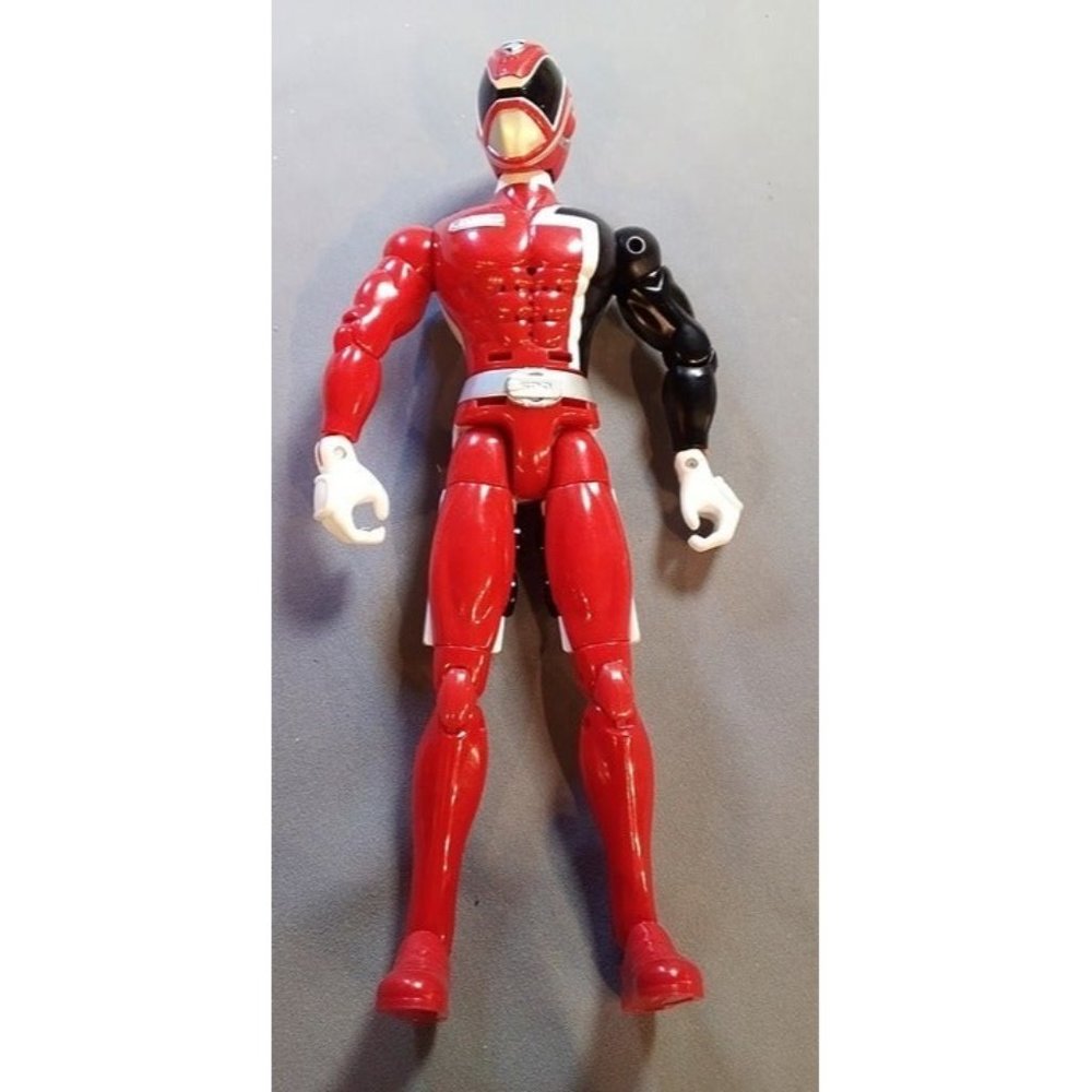2002 Power Rangers SPD Red Ranger‎ Action Figure - Needs Batteries (3d2)